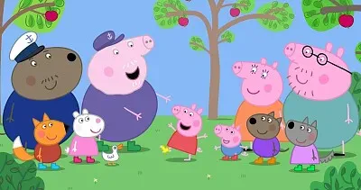 פאזל של peppa pig
