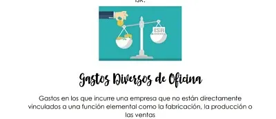 gastos diversos de oficina