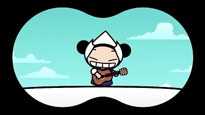 tobe mira como pucca toca la guitarra pucca jigsaw puzzle