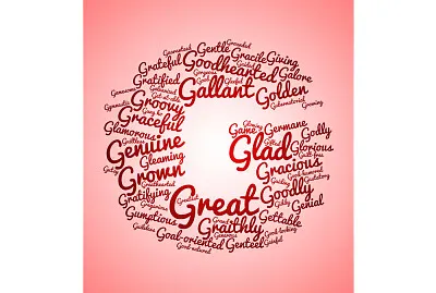 Positive adjectives.G