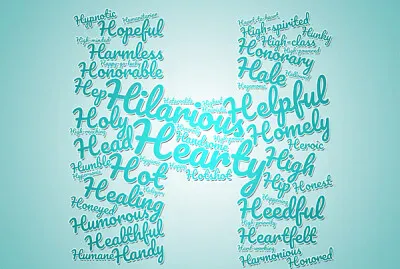 Positive adjectives.H