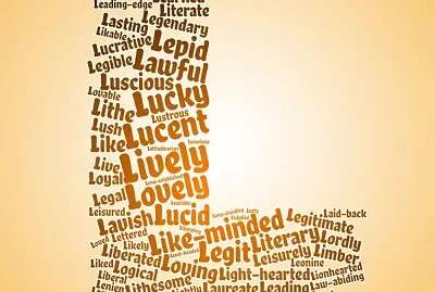 Positive adjectives,L jigsaw puzzle
