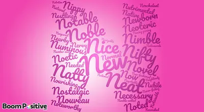 Positive adjectives,N jigsaw puzzle