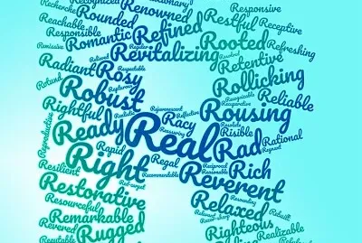 Positive adjectives,R