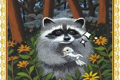 cute raccon