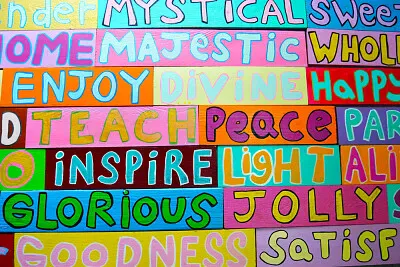 Positive jigsaw puzzle