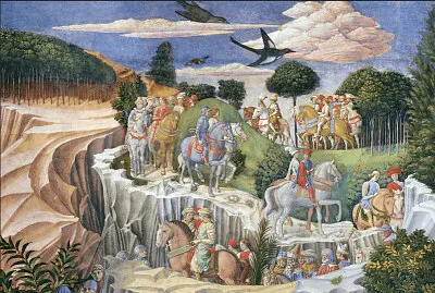 Benozzo Gozzoli procession