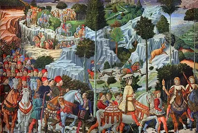 Benozzo Gozzoli les Rois mages