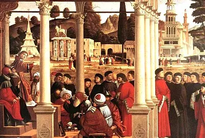 Carpaccio diccussion d 'Etienne