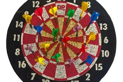 Dartboard jigsaw puzzle