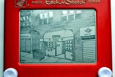 Etch-A-Sketch jigsaw puzzle