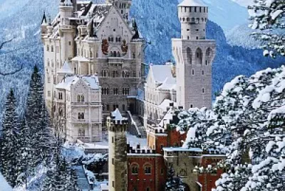 castelo na neve