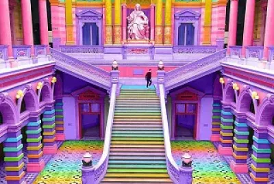 Colorful Statue jigsaw puzzle