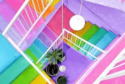 Colorful Staircase