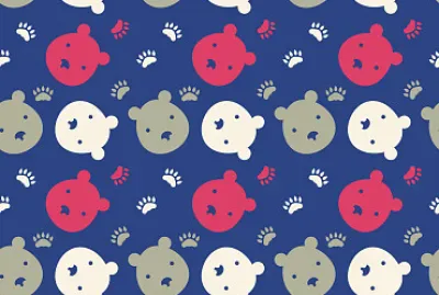 bright bear faces jigsaw puzzle