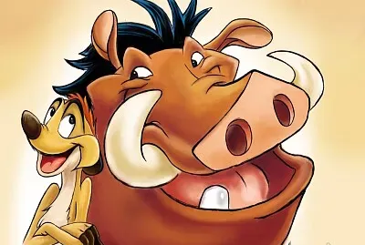 פאזל של TIMON Y PUMBA