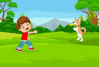 Niño jugando