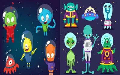 פאזל של EXTRATERRESTRES ANIMADOS