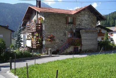 house in the mountain