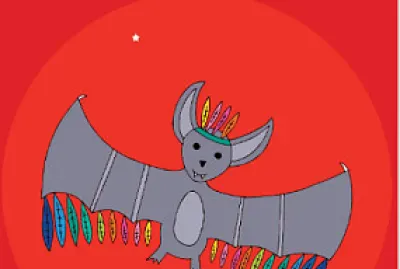 EL MURCIELAGO DE COLORES