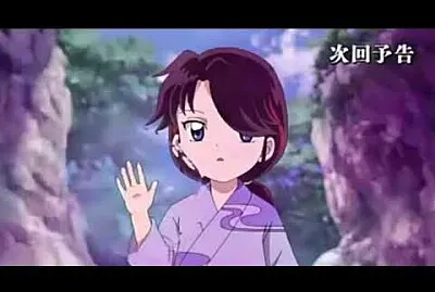 setsuna toca una barrera hanyo no yashahime