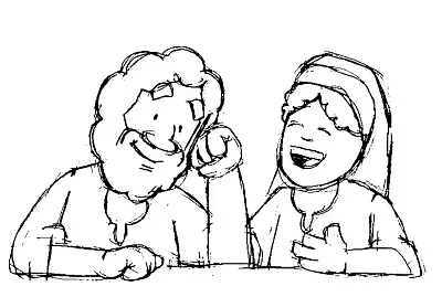 SAN JOSÉ JUNTO A MARÍA