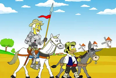 DON QUIJOTA Y SANCHO PANZA