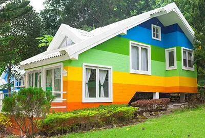 פאזל של Beautiful color house