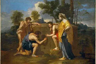 Poussin et in Arcadia ego