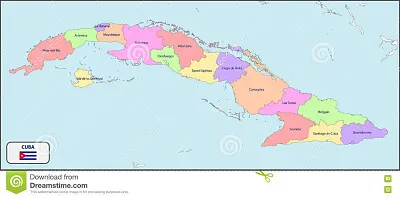 MAPA DE CUBA jigsaw puzzle