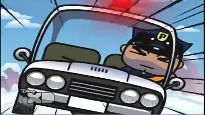 la policía  persigue a los vagabundos pucca jigsaw puzzle