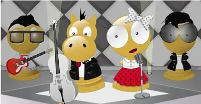 Peonina cantando