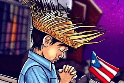 פאזל של Orando por mi isla del encanto.