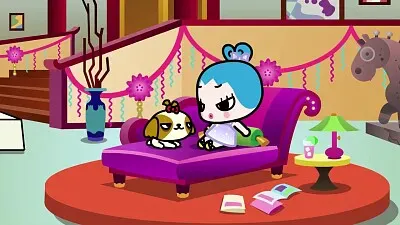 ring ring espera a los invitados de su fiesta pucca