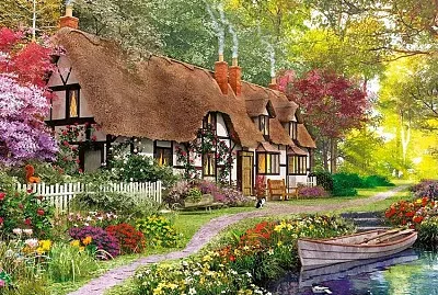 פאזל של Casa en el lago