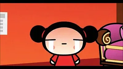 pucca se pone triste por no encontrar a garu pucca