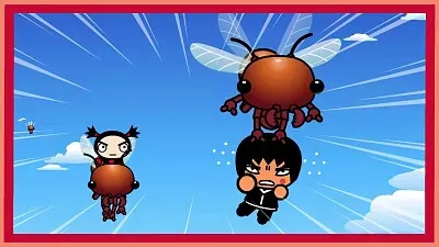 abyo y garu son secuestrados por polillas pucca