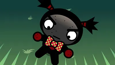 garu tiene cenizas en su rostro pucca