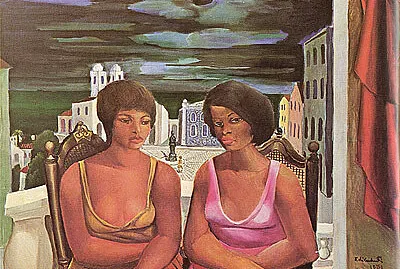 פאזל של As duas mulatas- Di Cavalcanti