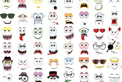 funny cartoon faces