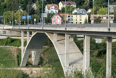 Siggenthaler Bridge in Baden Switz
