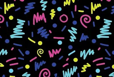 bright shapes, designs