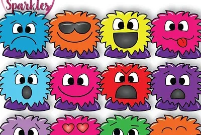 Emotion Happy Monsters