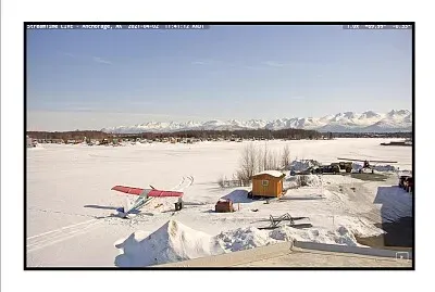 The mountains around Anchorage