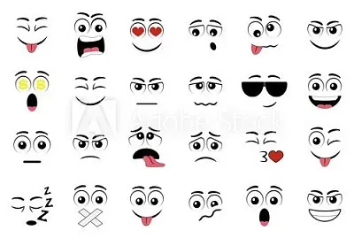 emoji happy faces