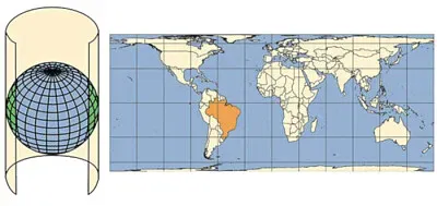 1º ANO PROJEÇÃO CILINDRICA
