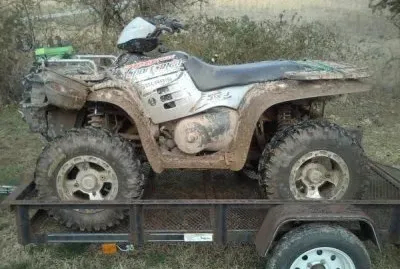atv riding in the hills of tennessee