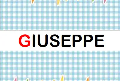 GIUSEPPE