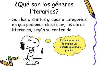 GÉNEROS LITERARIOS