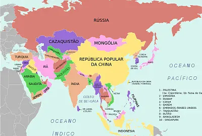 פאזל של 9 ano_A.C_ MAPA ÁSIA